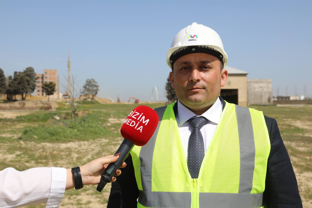 Depo ərazisində dəmir yolu inşa ediləcək - “Bakı Metropoliteni”nin rəis müavini