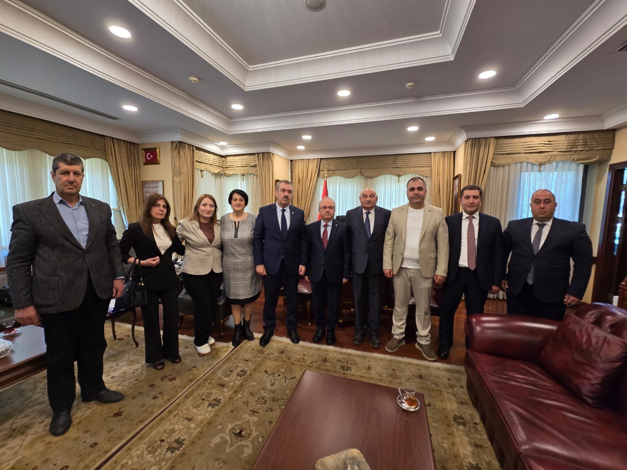 Türkiyənin yeni səfiri Birol Akgün azərbaycanlı ictimaiyyət və media nümayəndələri ilə GÖRÜŞDÜ – FOTO
