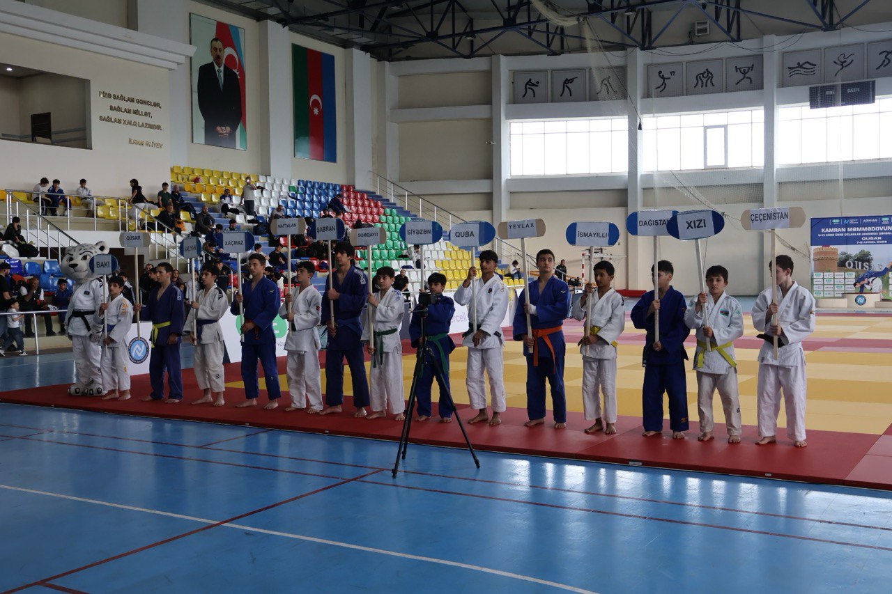 Qusarda Cüdo üzrə turnirə start verildi - FOTO