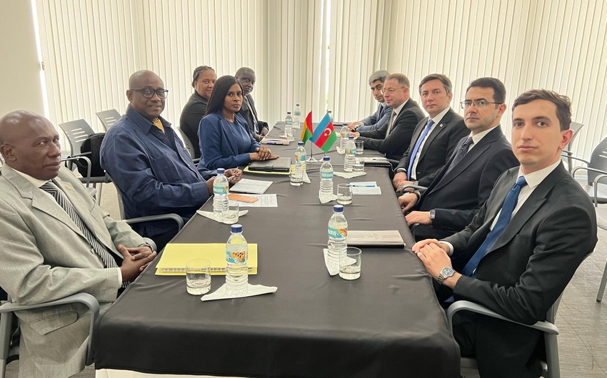 Azərbaycan ilə Qvineya-Bissau arasında siyasi məsləhətləşmələrin ilk iclası keçirildi - FOTO