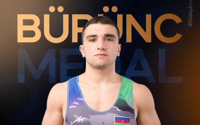 Daha bir güləşçimiz Avropa çempionatında bürünc medal QAZANDI Daha bir güləşçimiz Avropa çempionatında bürünc medal QAZANDI