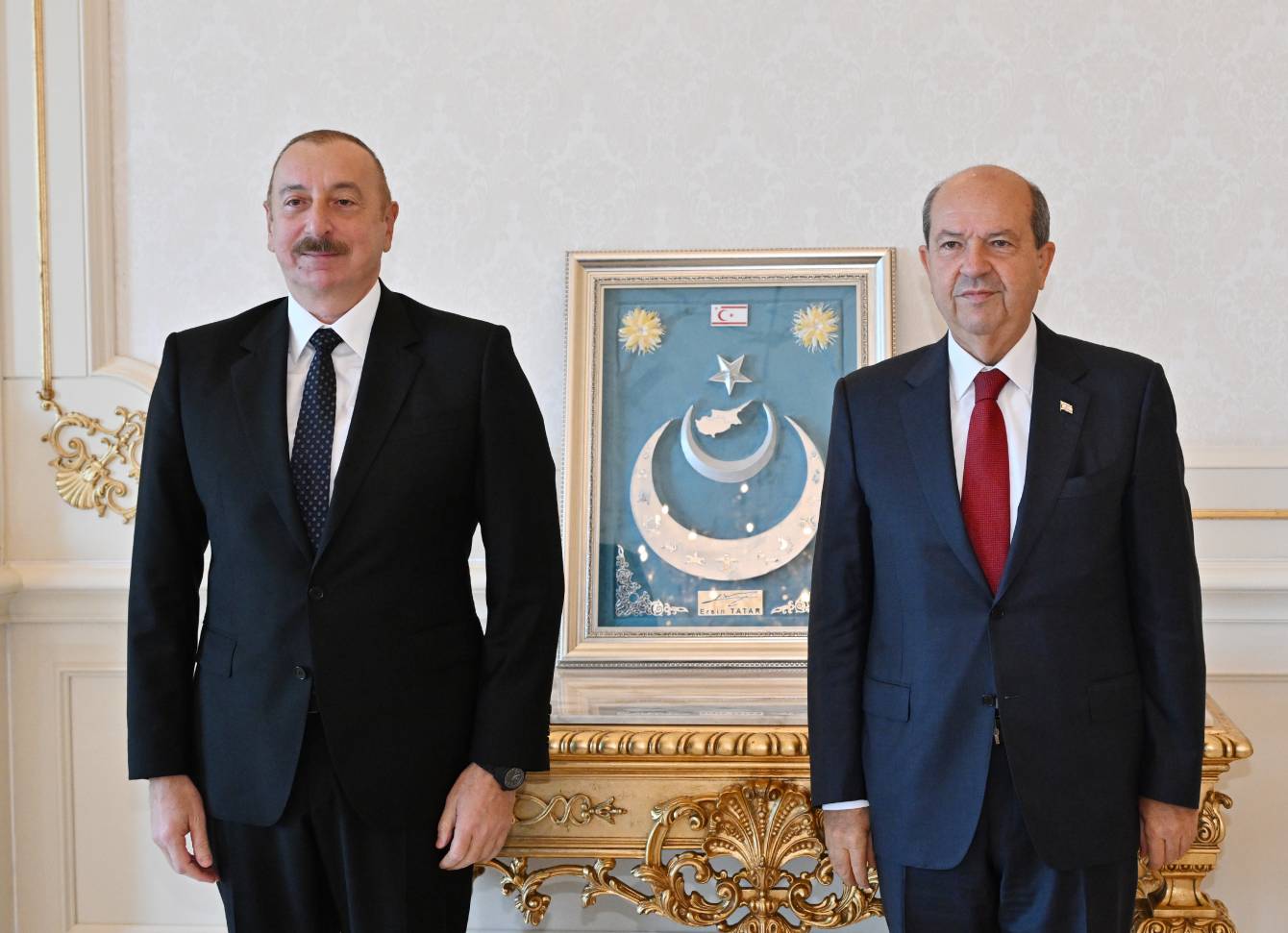 Ersin Tatar İlham Əliyevə TƏŞƏKKÜR ETDİ Ersin Tatar İlham Əliyevə TƏŞƏKKÜR ETDİ