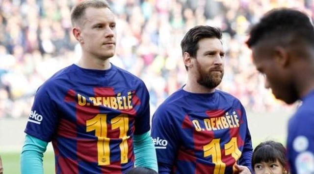 "Messi hamını təlxək halına sala bilər" - Ter Ştegen