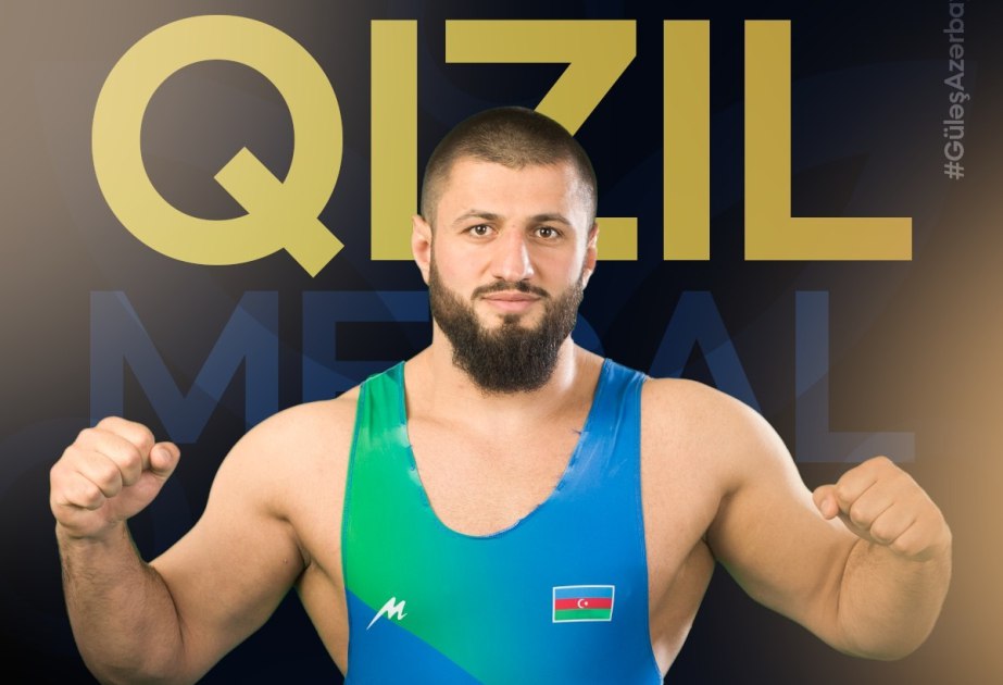 Güləşçimiz Avropa çempionu oldu