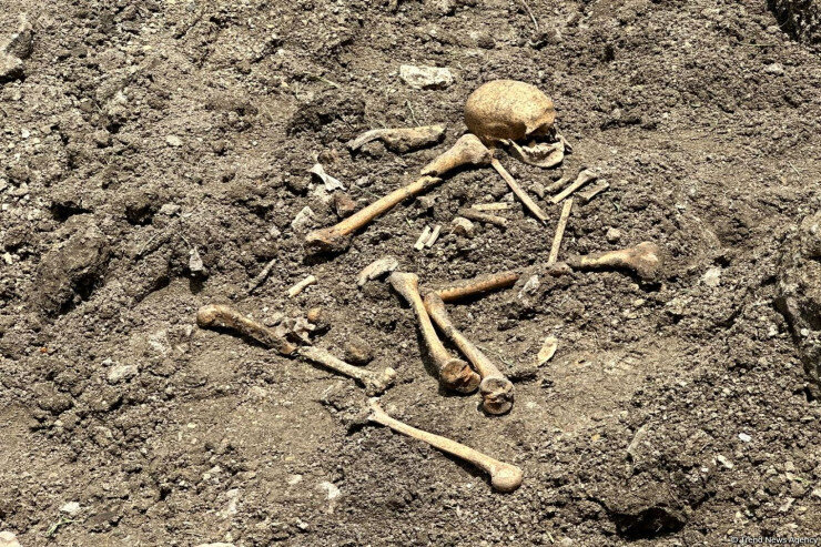 Qubadlıda sümük qalıqları aşkarlanıb Qubadlıda sümük qalıqları aşkarlanıb