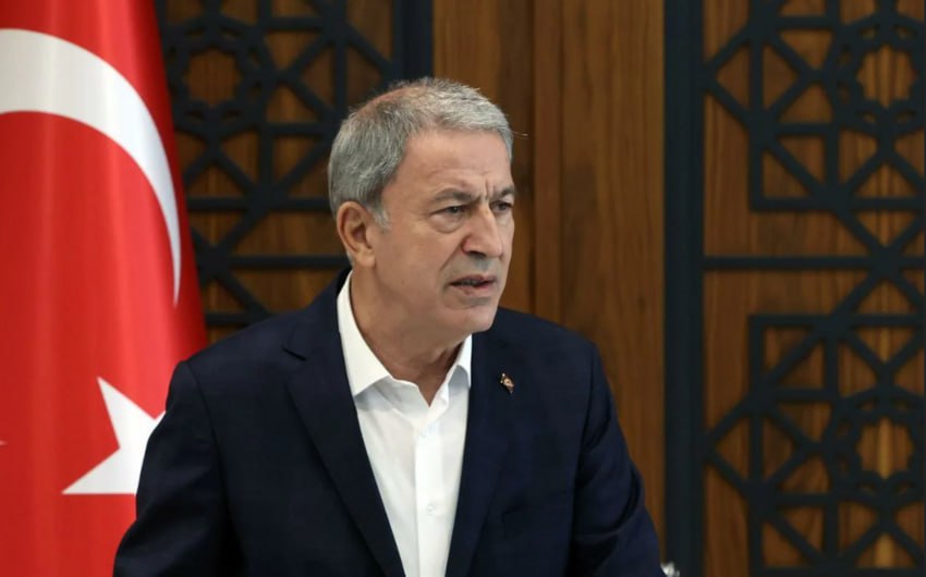 Hulusi Akar: "Kimsə Azərbaycan və Türkiyəyə tərs baxa bilməyəcək" Hulusi Akar: "Kimsə Azərbaycan və Türkiyəyə tərs baxa bilməyəcək"