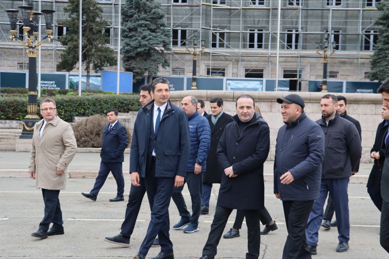 Türkiyənin ticarət nazirinin müavini Qarabağda - FOTO