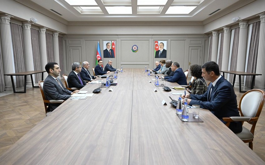 Əli Əsədov Beynəlxalq Əmək Təşkilatının Baş direktorunu QƏBUL ETDİ - FOTO