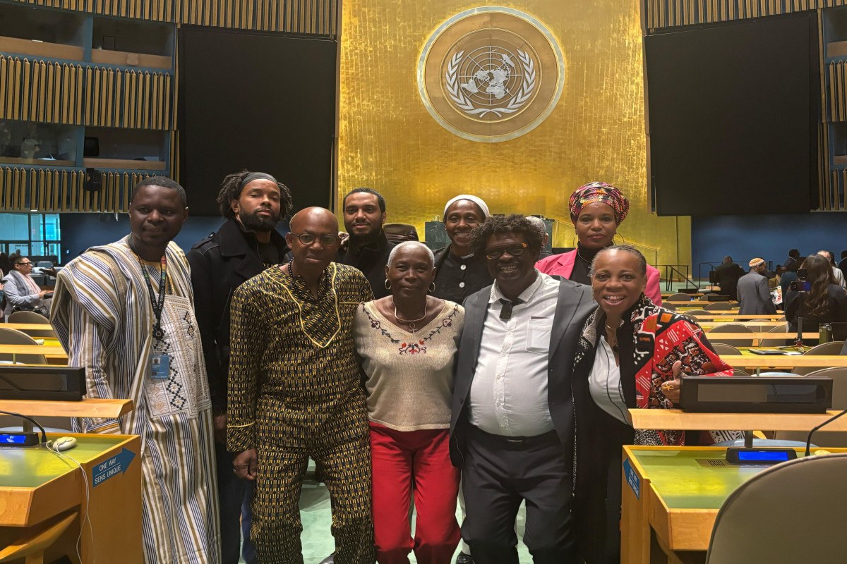 BMT-nin Nyu-Yorkdakı Baş qərargahında Afrika əsilli şəxslərin Daimi Forumunun 4-cü sessiyası başlayıb - FOTO