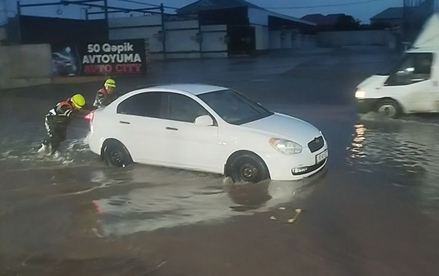Bəzi əraziləri su basdı, insanlar təxliyə edildi – FOTO-VİDEO