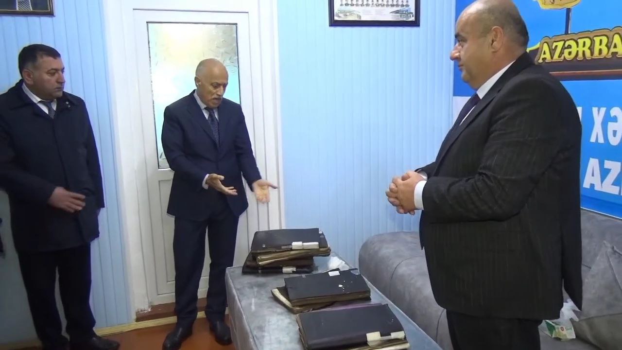 Masallıda tapılmış qədim dini kitablar ARAŞDIRILIR - FOTO