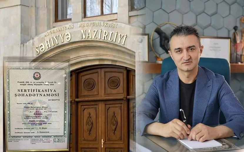 Dilqəm Məhərrəmov lisenziyası ləğv olunsa da PLASTİK ƏMƏLİYYAT EDİR?