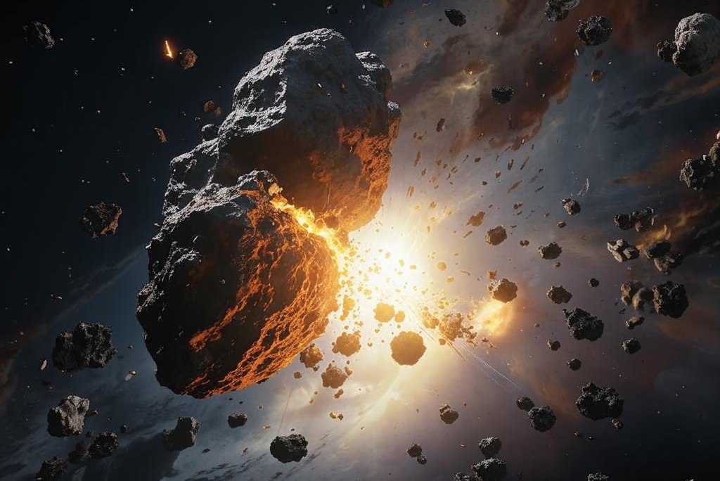 Dünyanı gözləyən təhlükə: On mərtəbəli bina boyda asteroid Ay ilə toqquşa bilər