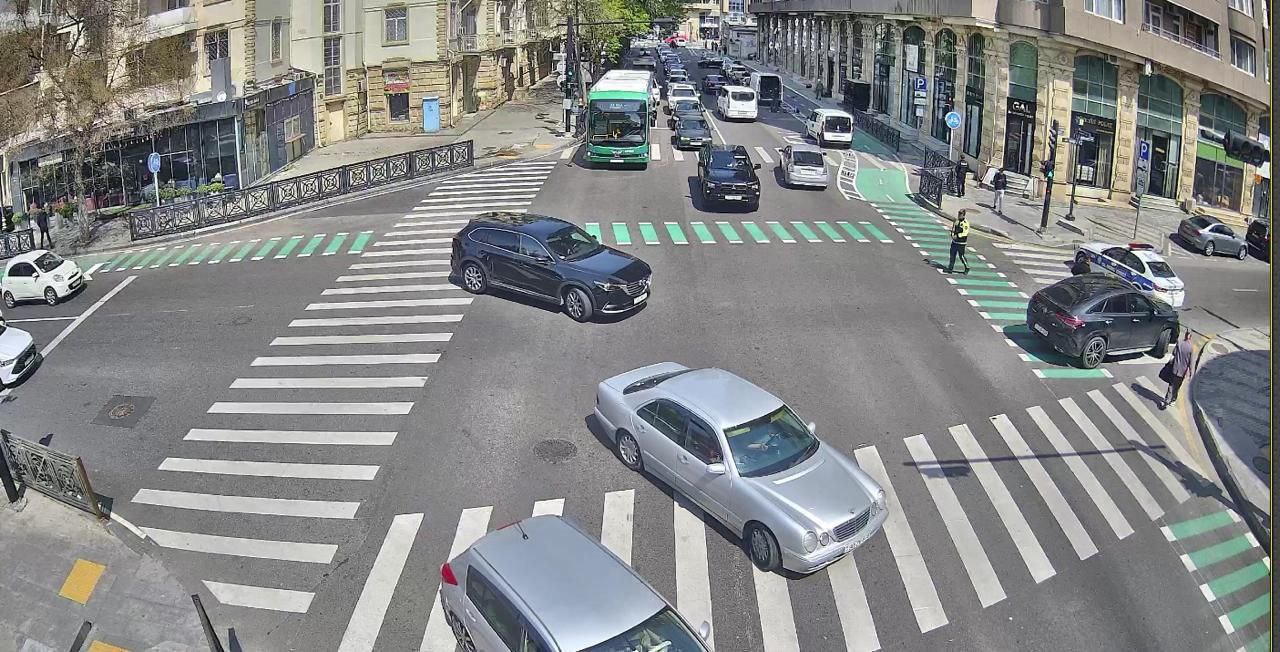 Yanğınla bağlı yoldakı məhdudiyyət aradan qaldırıldı – YENİLƏNİB - FOTO/VİDEO