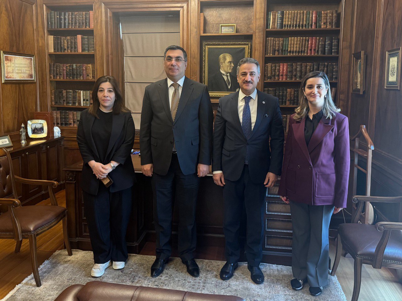 BANM rektoru Elmar Qasımov Boğaziçi Universitetinin rektoru ilə görüşüb – FOTO BANM rektoru Elmar Qasımov Boğaziçi Universitetinin rektoru ilə görüşüb – FOTO