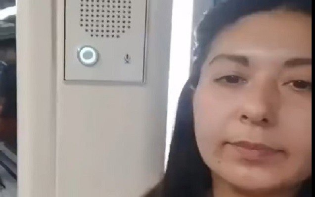 Qadın metroda etdiyi hərəkətə görə 200 manat CƏRİMƏLƏNDİ – VİDEO