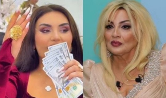 Şəbnəmin pulları nümayiş etdirməsinə Nüşabədən REAKSİYA Şəbnəmin pulları nümayiş etdirməsinə Nüşabədən REAKSİYA