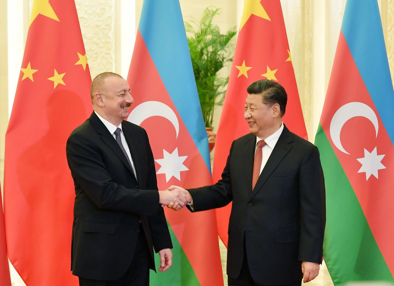 İlham Əliyev Çin Sədrini Azərbaycana səfərə dəvət etdi