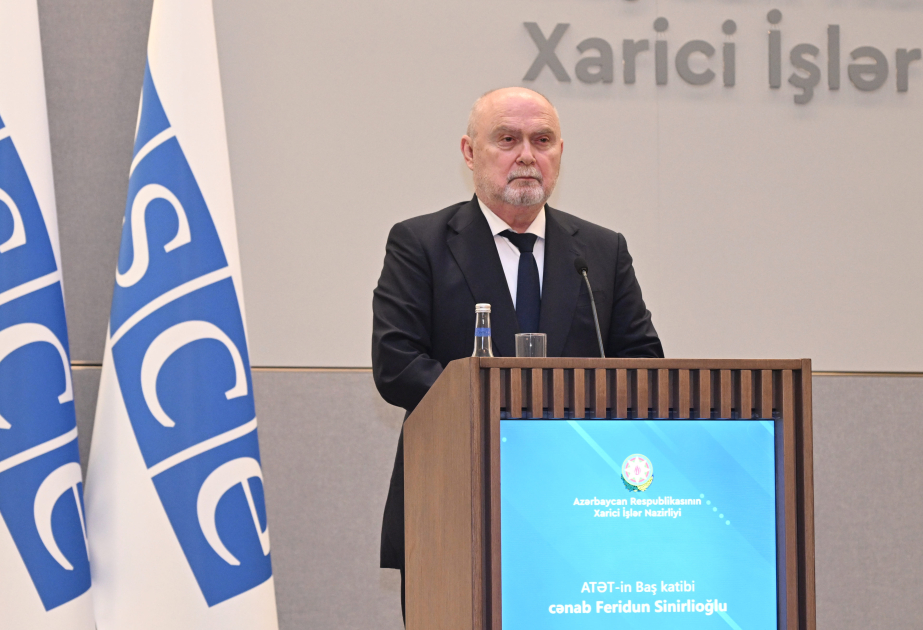 Baş katib: “ATƏT minaların təmizlənməsində dəstək göstərməyə hazırdır” - VİDEO Baş katib: “ATƏT minaların təmizlənməsində dəstək göstərməyə hazırdır” - VİDEO