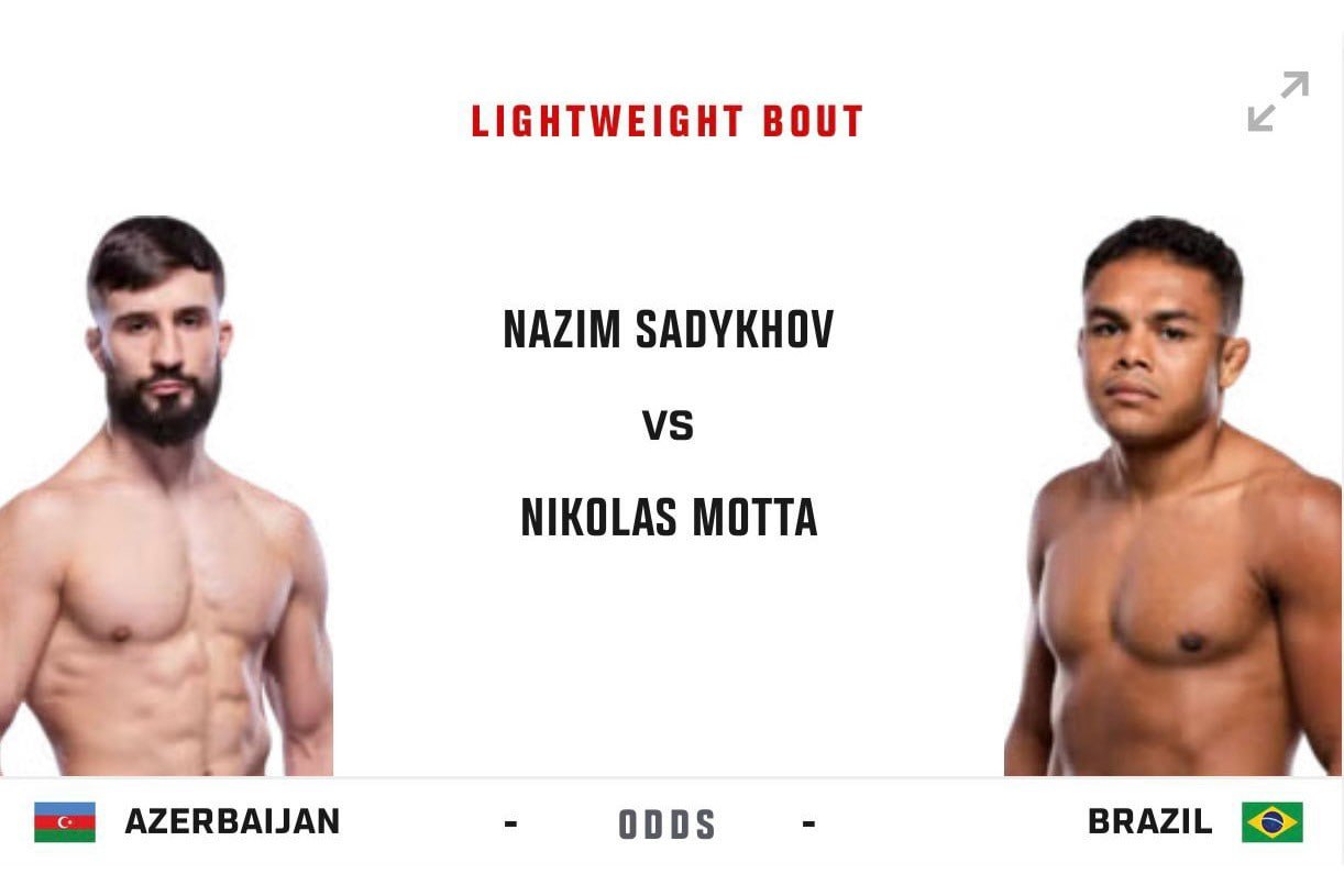 UFC-nin Bakıdakı turnirində 8 döyüş TƏSDİQLƏNDİ UFC-nin Bakıdakı turnirində 8 döyüş TƏSDİQLƏNDİ