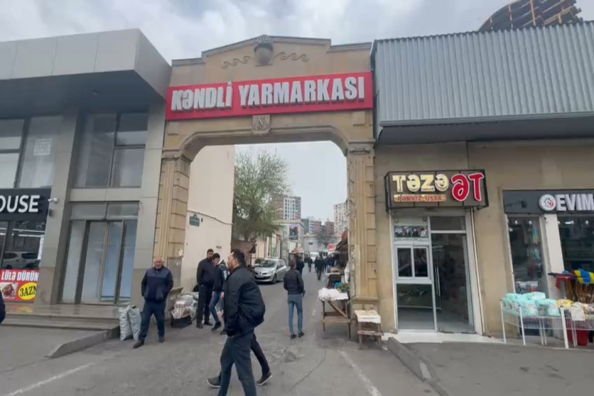 “Kəndli yarmarkası”nın fəaliyyəti DAYANDIRILDI – VİDEO