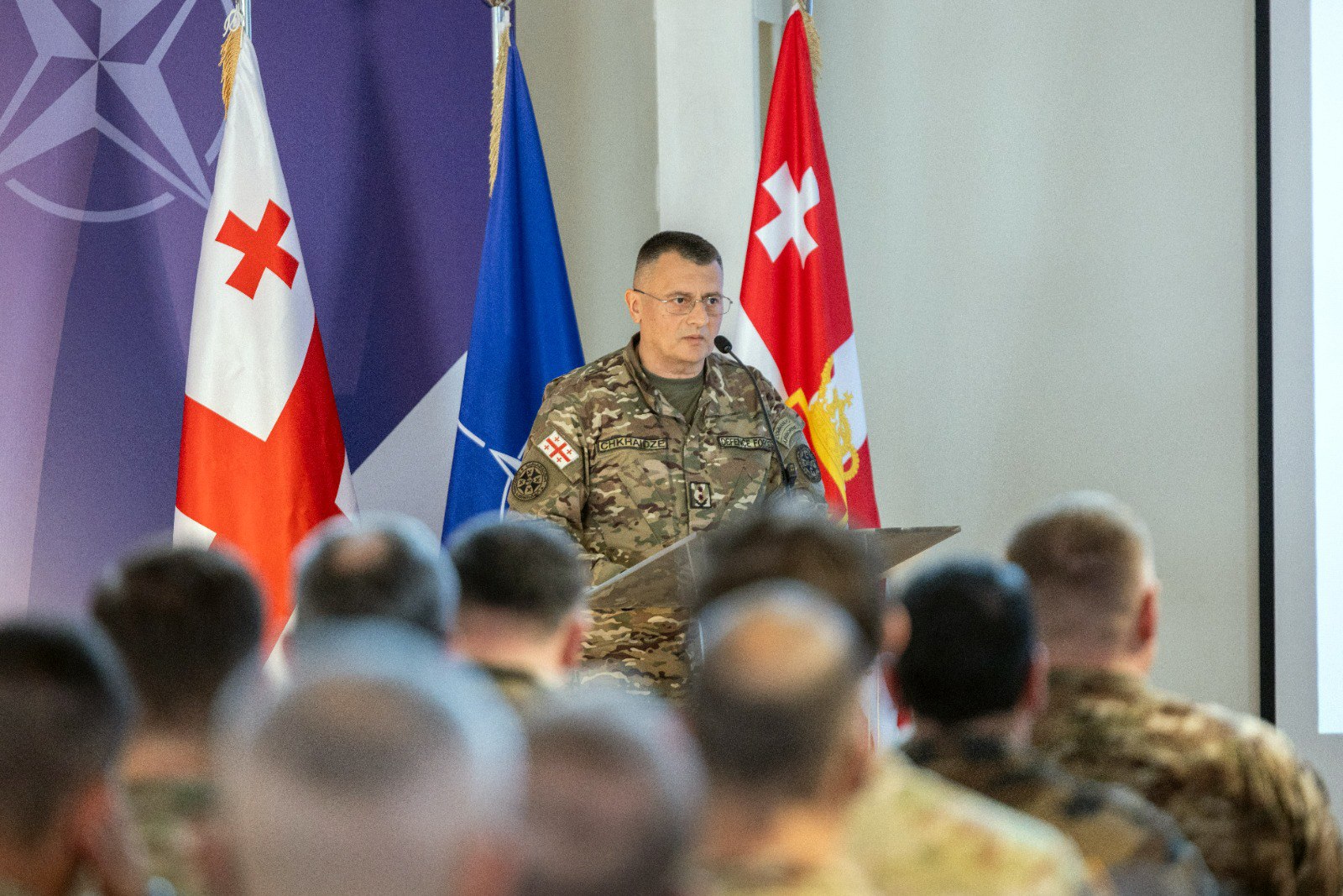 Hərbi qulluqçularımız Gürcüstanda keçirilən beynəlxalq TƏLİMDƏ - FOTO