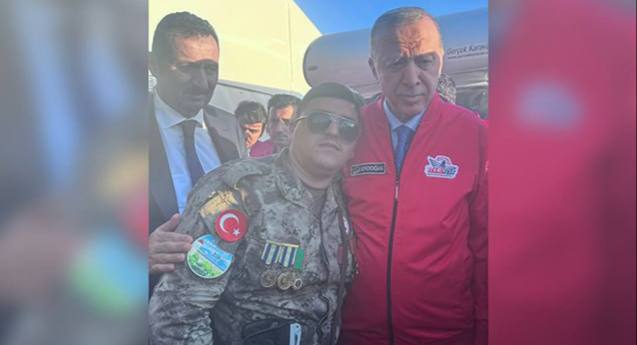 Qazimiz “TEKNOFEST”də Ərdoğanla görüşdü - FOTO