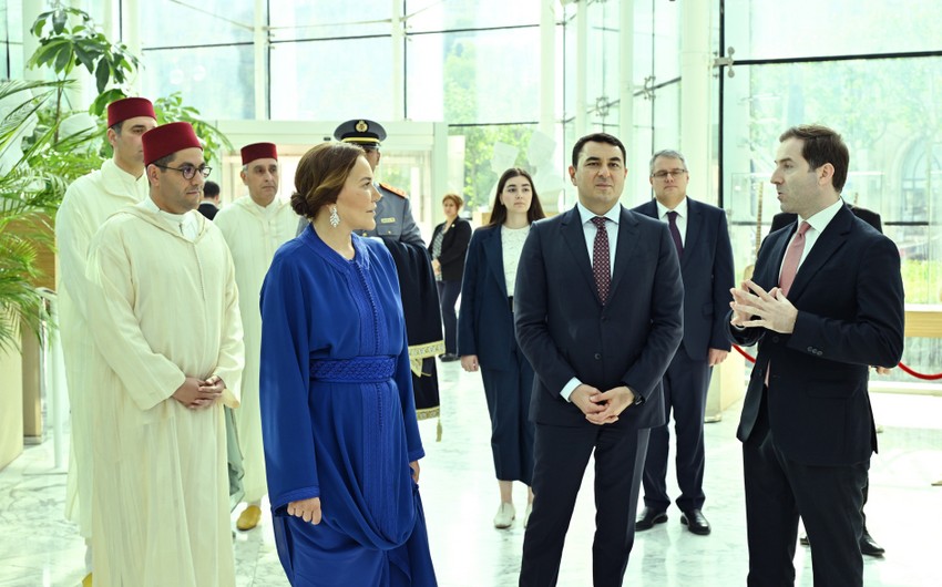Mərakeş Şahzadəsi Beynəlxalq Muğam Mərkəzində - FOTO
