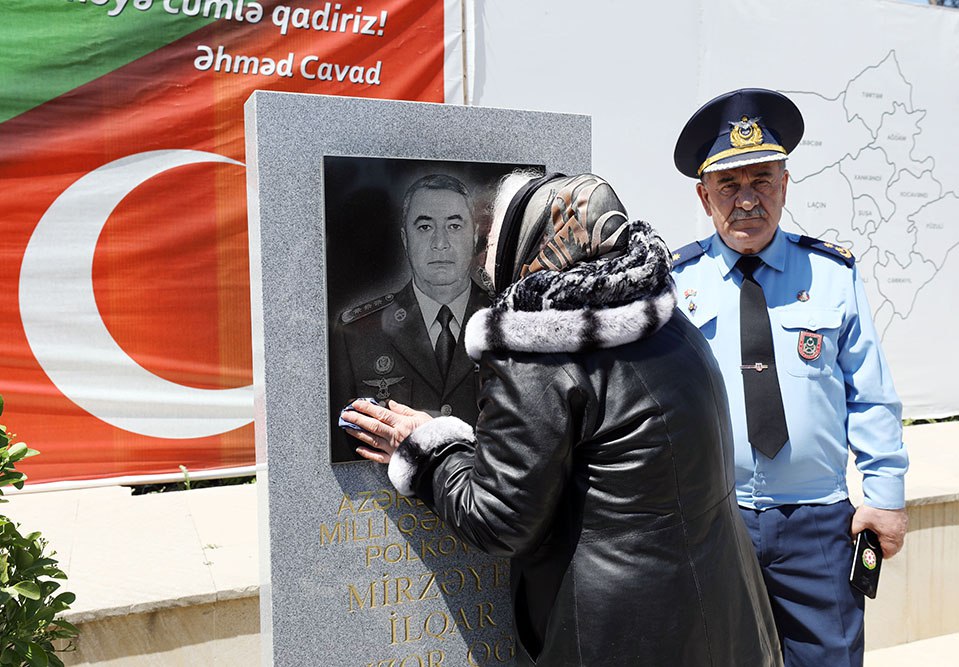 Milli Qəhrəman İlqar Mirzəyevin anım mərasimi keçirildi - FOTO