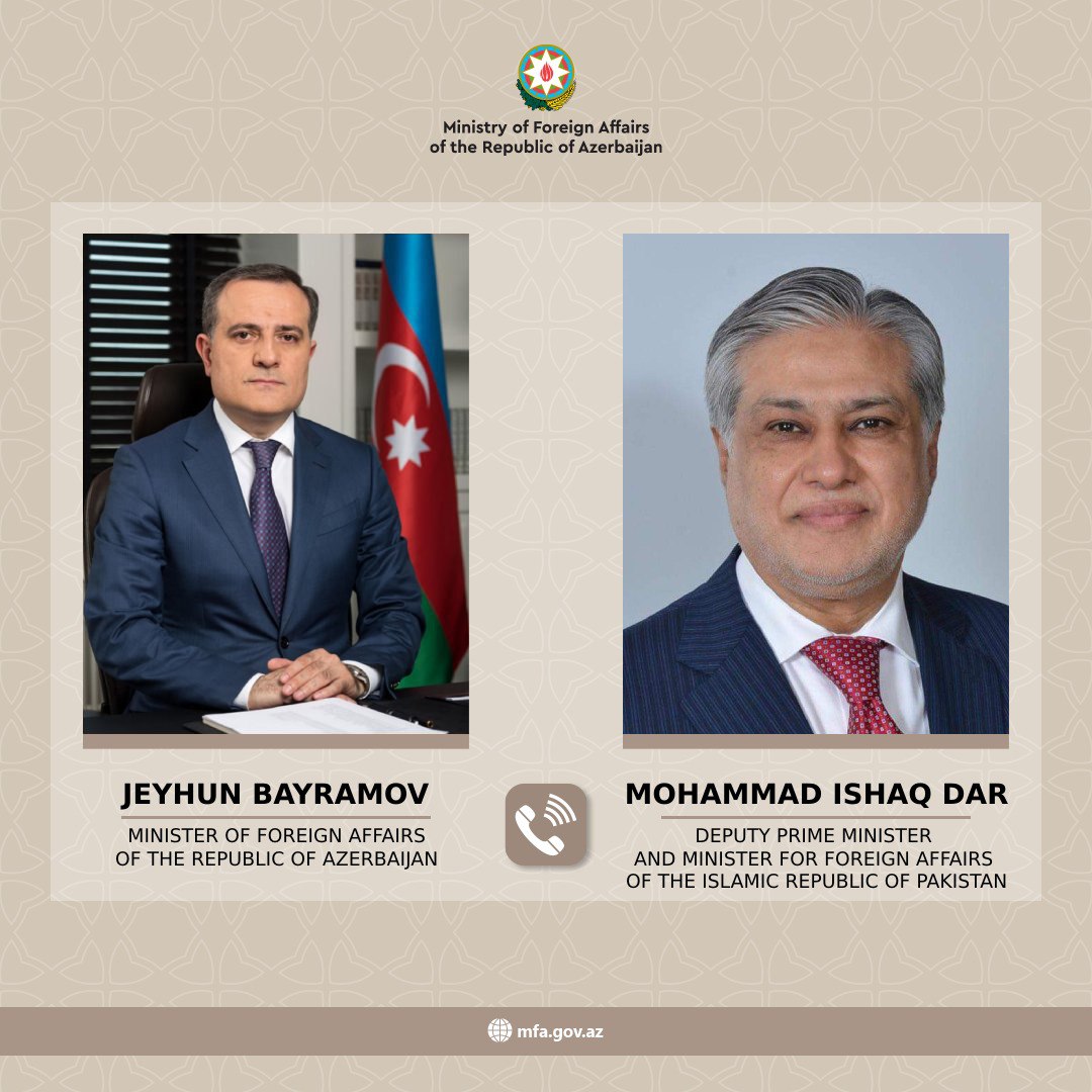 Ceyhun Bayramov Pakistanın Baş nazirinin müavini ilə DANIŞDI