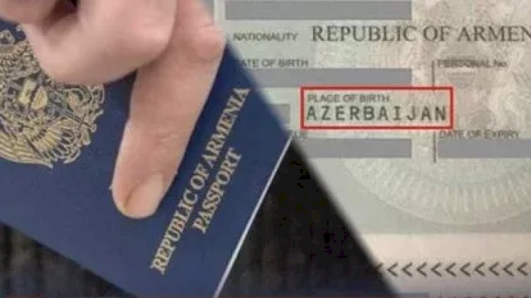 Ermənilər şokda: İrəvanda “Azərbaycan” yazılan pasportlar - FOTO