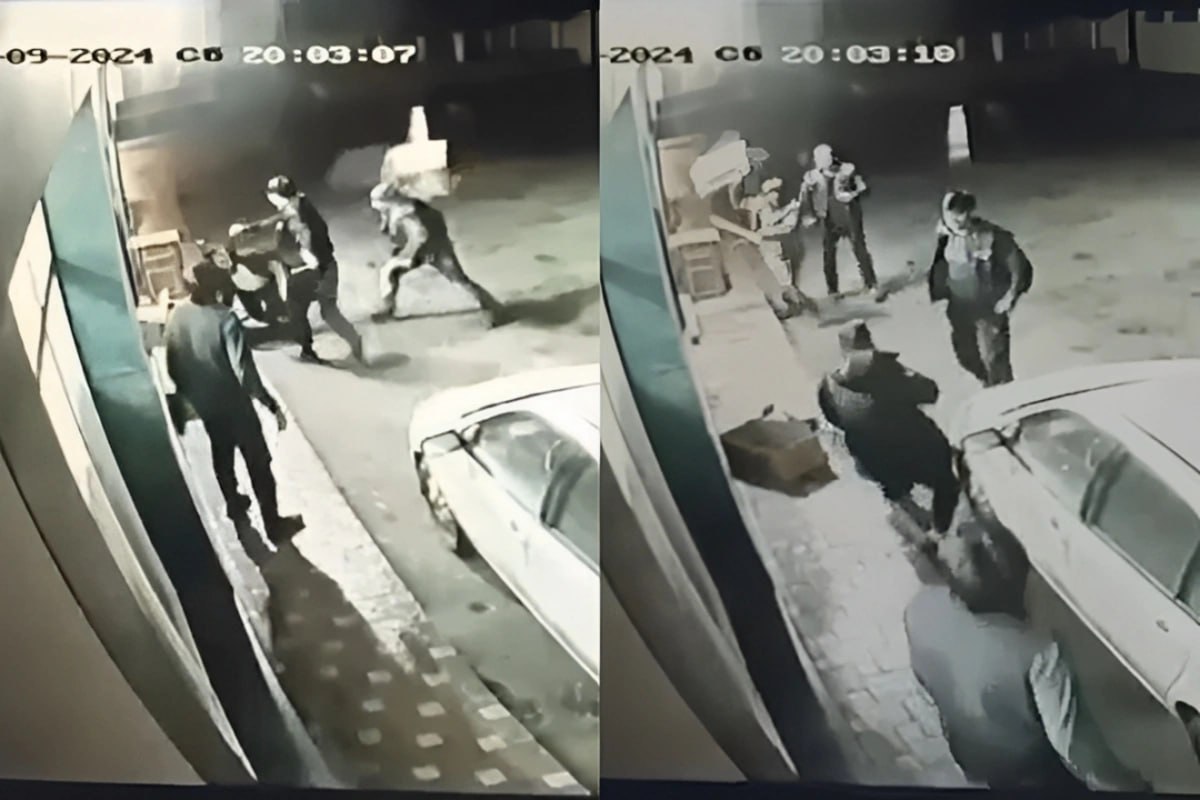 Bakıda 26 yaşlı gəncin qətlə yetirilməsinin ANBAAN VİDEOSU