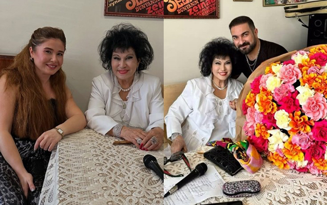 Zeynəb Xanlarova ilə görüşdülər – FOTO Zeynəb Xanlarova ilə görüşdülər – FOTO