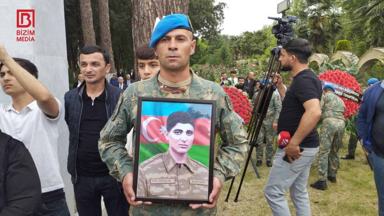 Şəhid Miriş Rüstəmov DƏFN OLUNDU – FOTO