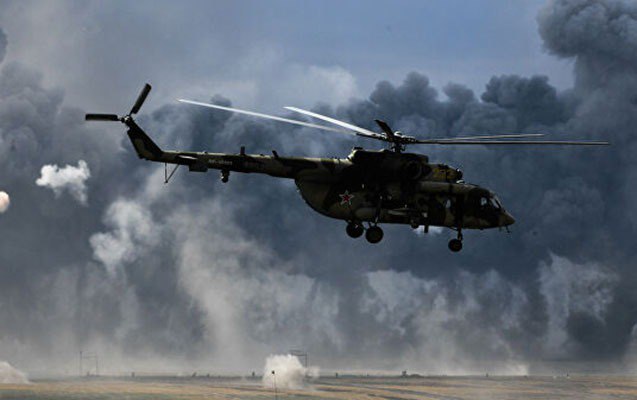 Moskva vilayətində helikopter sərt ENİŞ ETDİ Moskva vilayətində helikopter sərt ENİŞ ETDİ