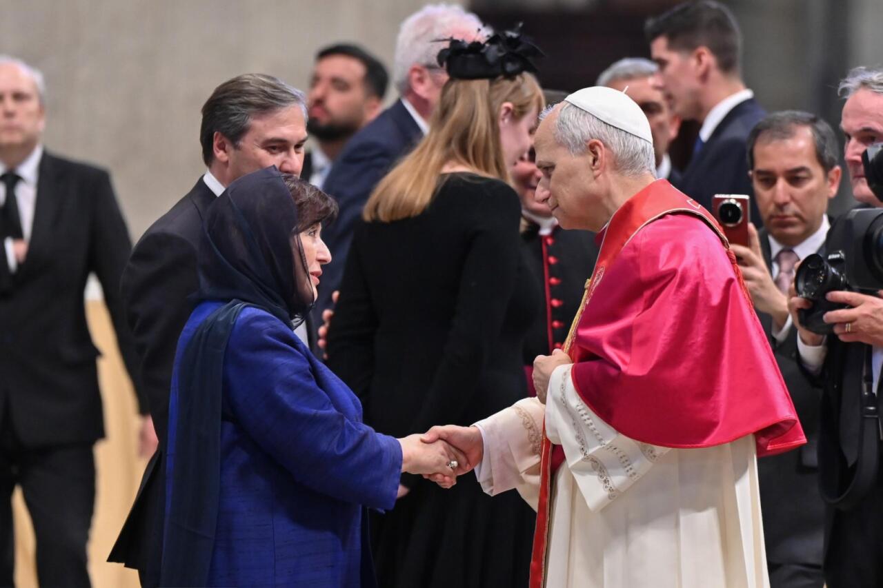 Sahibə Qafarova Papa XIV Leoya Azərbaycan Prezidentinin təbriklərini çatdırdı - FOTO