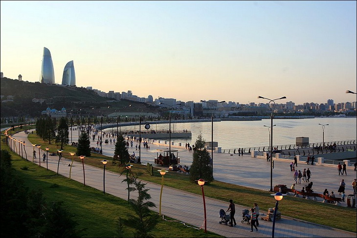 Bakıda Dənizkənarı Bulvara giriş MƏHDUDLAŞDIRILIR