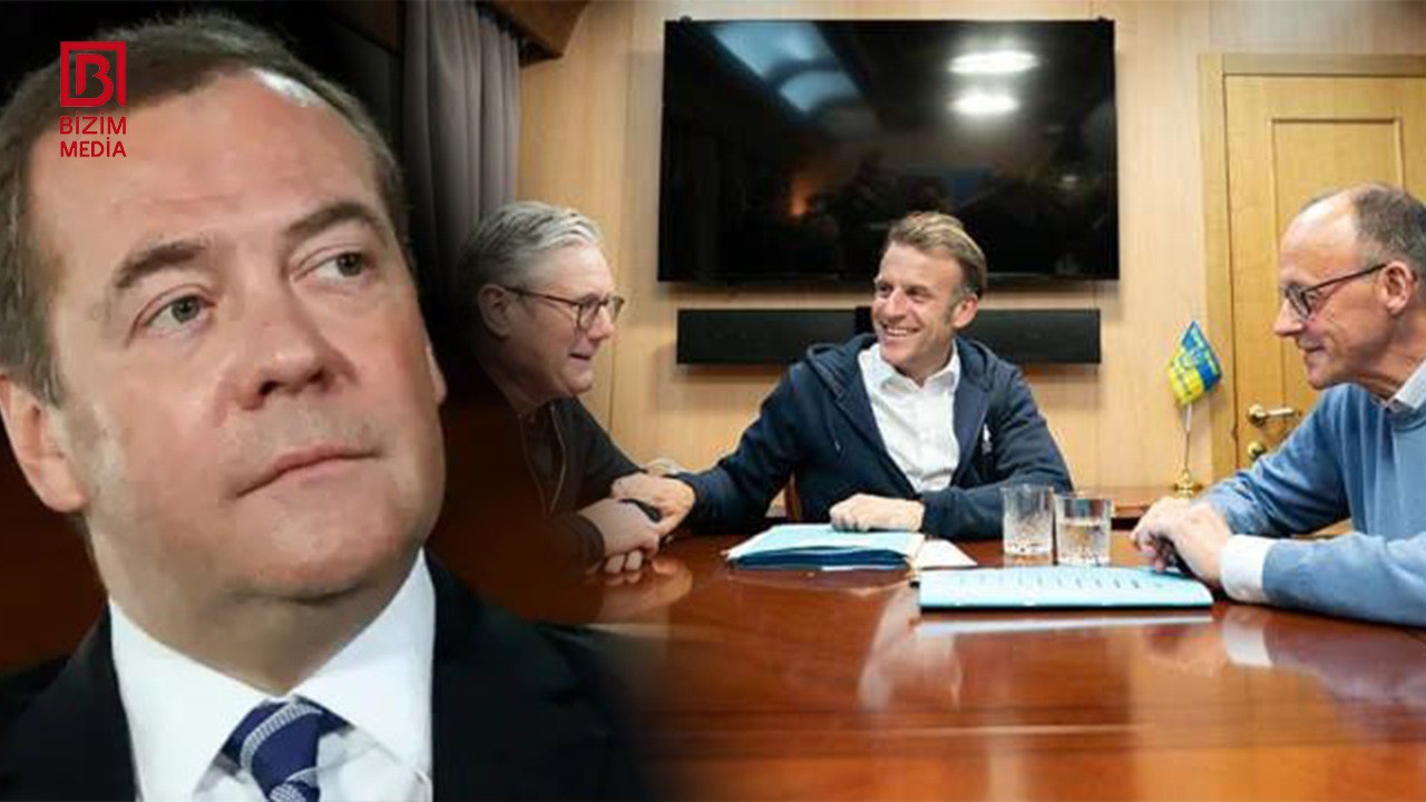 Medvedev “Makronun salfetkası” barədə zarafat etdi – Stalin və Çörçillin məşhur sazişinə tarixi ekskursiya