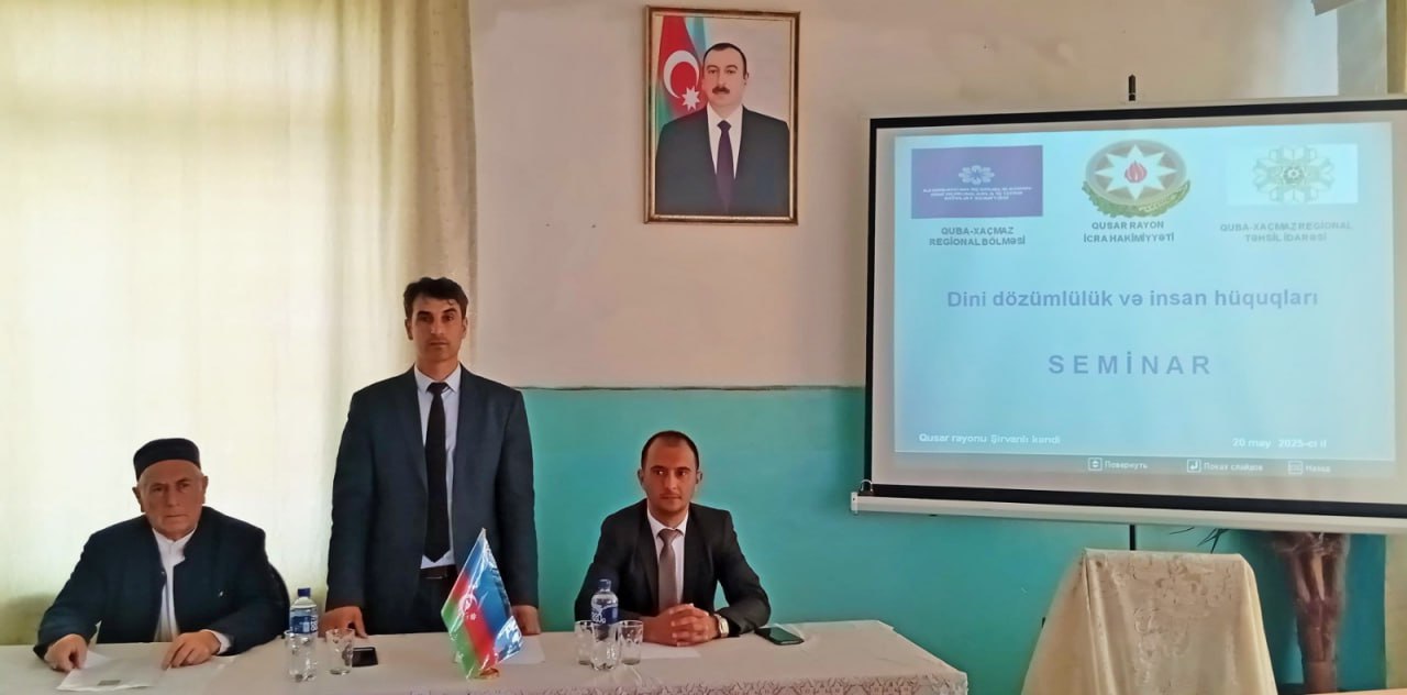 Multikultural ənənələri ilə seçilən Qusarda dini tolerantlıq MÜZAKİRƏ edildi – FOTO