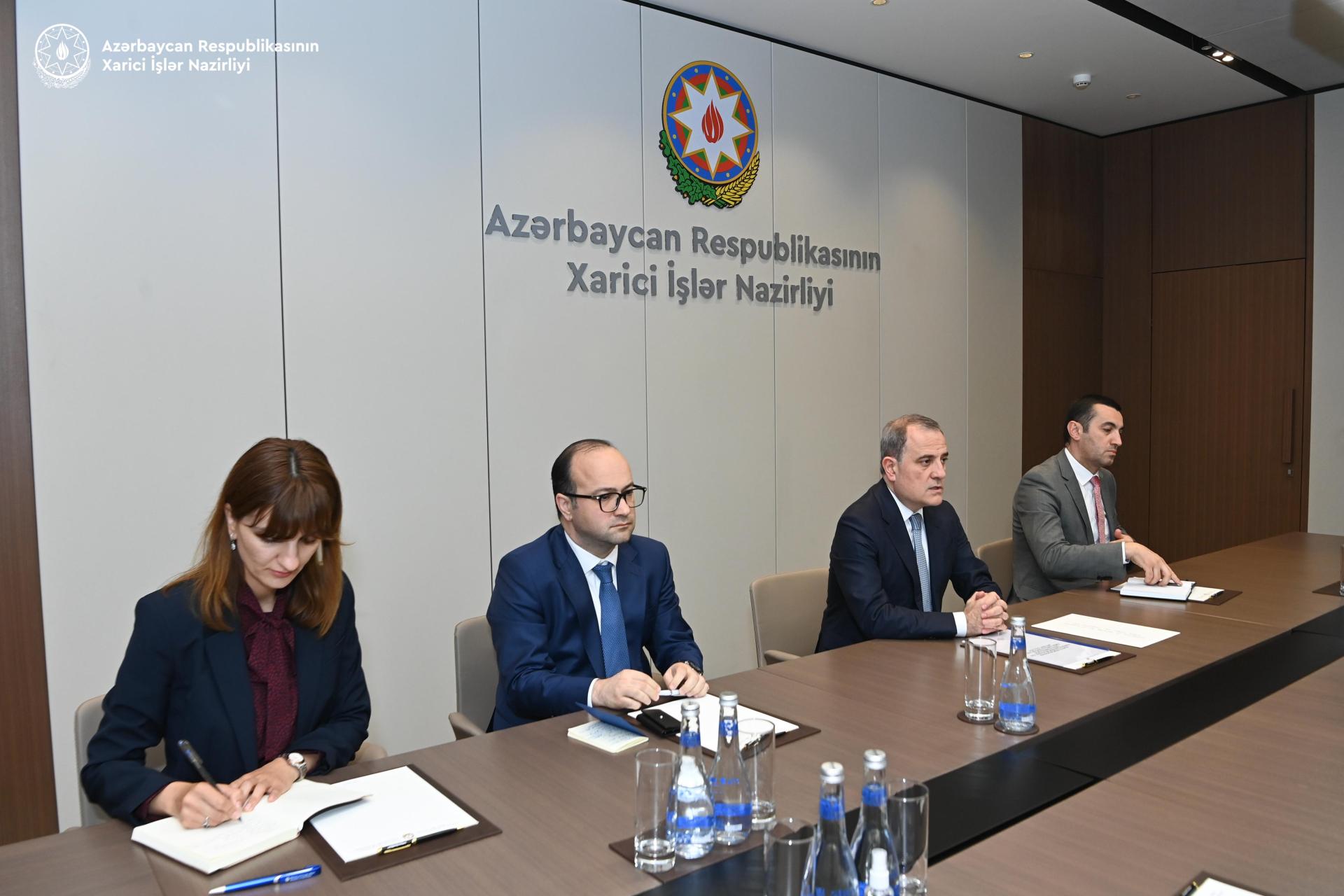 Koreyalı səfir Ermənistan konstitusiyasında ölkəmizə qarşı ərazi iddiaları barədə MƏLUMATLANDIRILDI