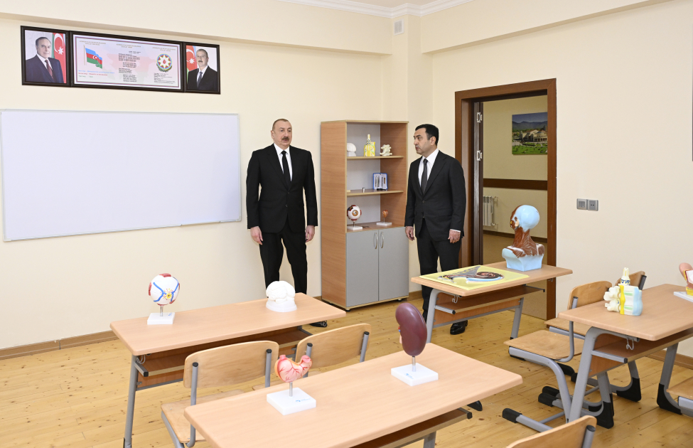 İlham Əliyev İsmayıllıda “Talıstan” liseyinin AÇILIŞINDA – FOTO/VİDEO