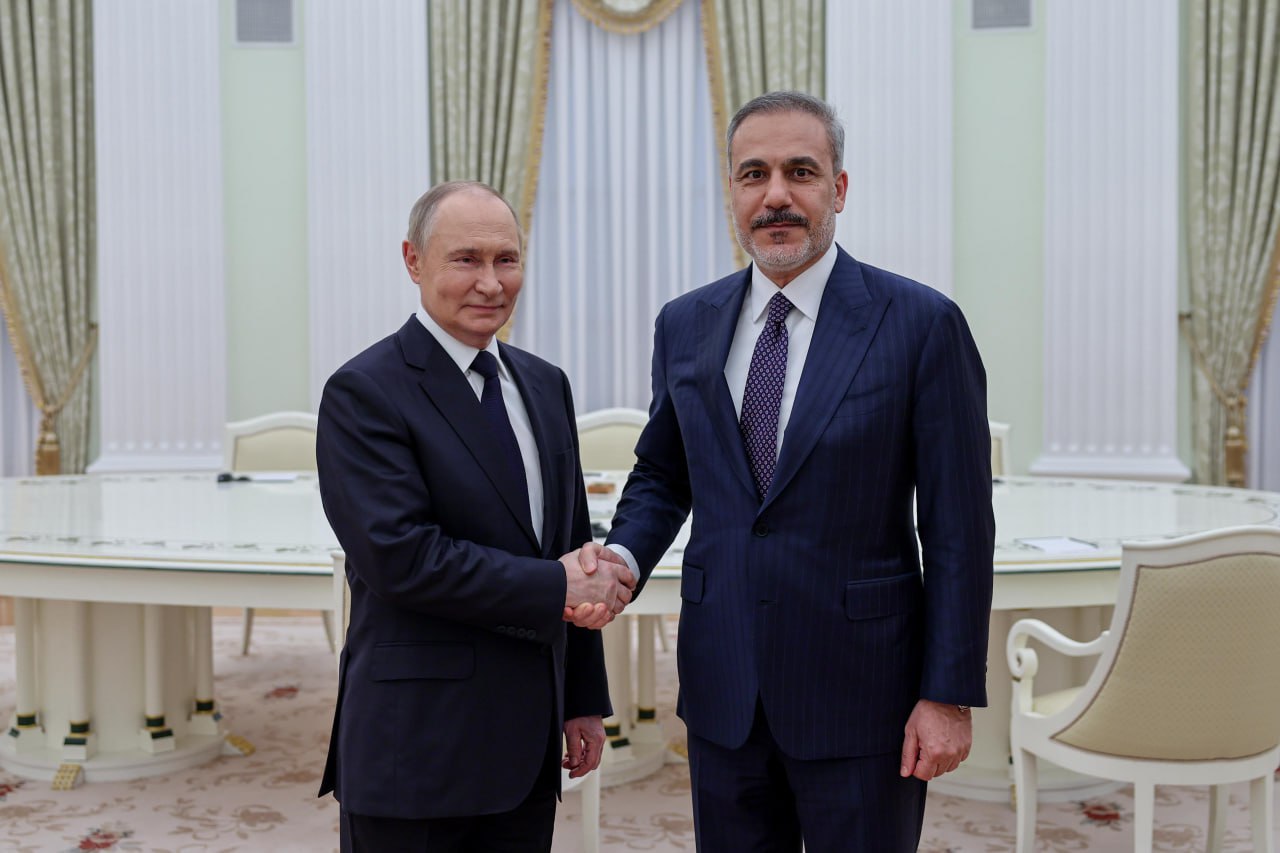 Hakan Fidan Putinlə Ukrayna ətrafında baş verənləri MÜZAKİRƏ EDİB