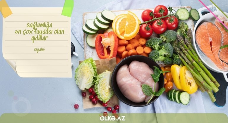 Dünyadakı ən sağlam qidalar açıqlandı - SİYAHI