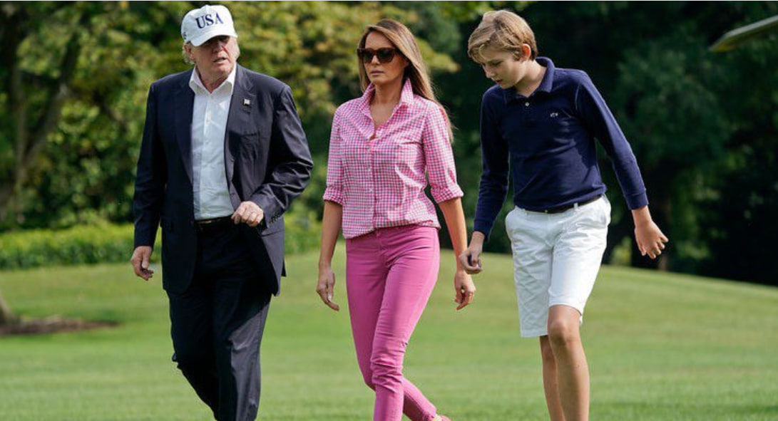 Melaniya Tramp əsəbiləşdi: Yalandır... Melaniya Tramp əsəbiləşdi: Yalandır...