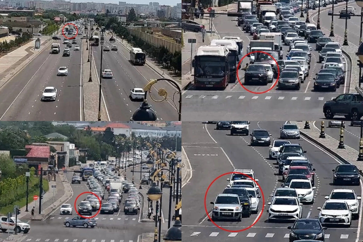 Yollarda sıxlıqla bağlı sürücülərə MÜRACİƏT - FOTO Yollarda sıxlıqla bağlı sürücülərə MÜRACİƏT - FOTO
