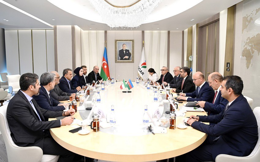 SOCAR ilə İran şirkətləri arasında əməkdaşlıq imkanları nəzərdən KEÇİRİLDİ - FOTO SOCAR ilə İran şirkətləri arasında əməkdaşlıq imkanları nəzərdən KEÇİRİLDİ - FOTO