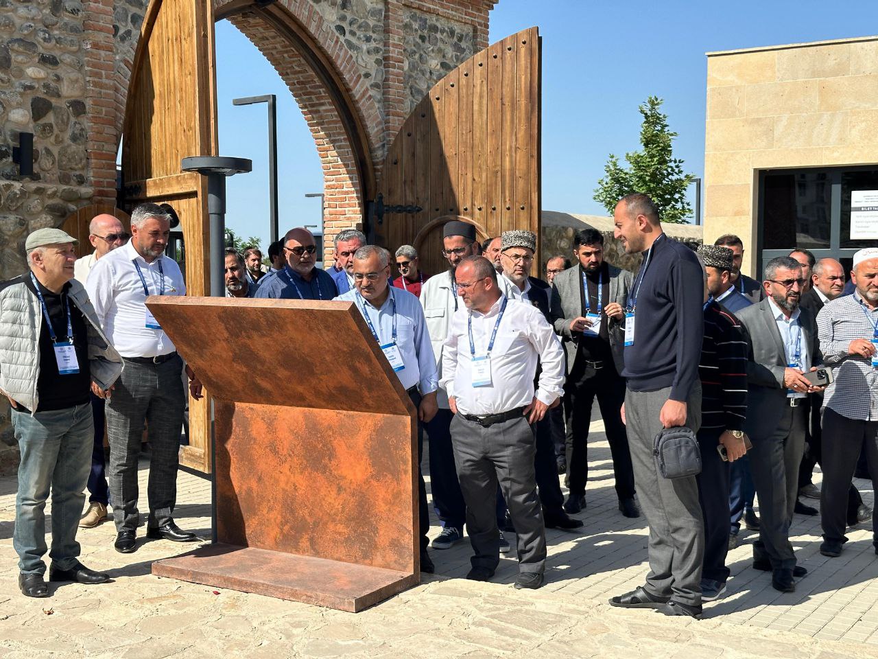 Türkiyə və Gürcüstandan olan din xadimlərinin işğaldan azad edilən bölgələrə səfəri BAŞA ÇATDI - FOTO
