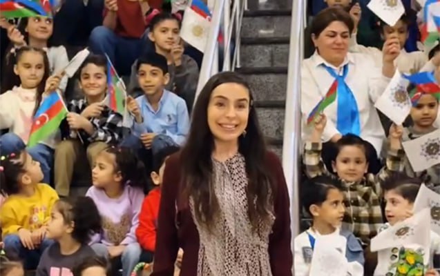 Leyla Əliyevadan uşaqlarla bağlı paylaşım - VİDEO Leyla Əliyevadan uşaqlarla bağlı paylaşım - VİDEO