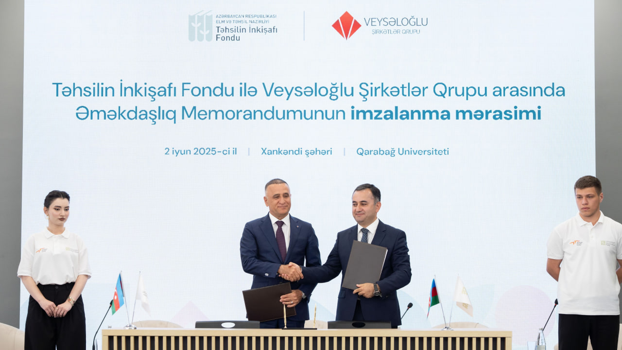 Veysəloğlu Şirkətlər Qrupundan Qarabağ Universitetinə təhsil dəstəyi – 50 tələbəyə təqaüd ayrıldı - FOTO