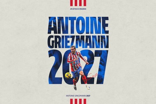 “Atletiko” Qrizmanla müqaviləni UZATDI “Atletiko” Qrizmanla müqaviləni UZATDI